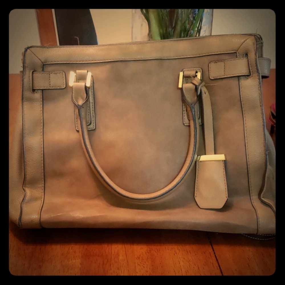 Beige Handbag